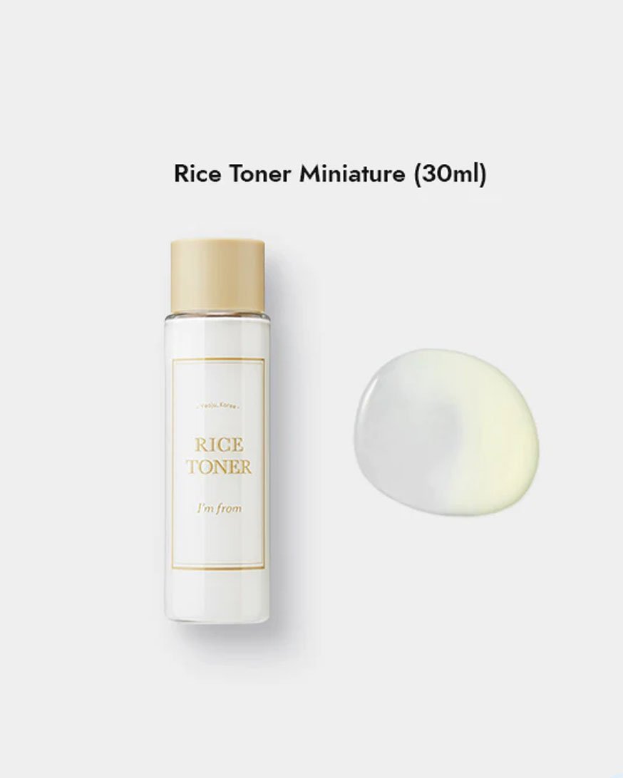 im from rice toner 30ml small size k beauty skin india