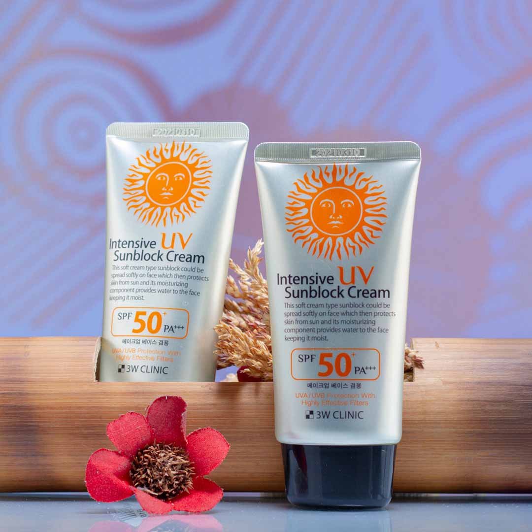3W-Clinic-Intensive-UV-Sunblock-Cream-SPF-50-price 3W Clinic Intensive UV Sunblock Cream | SPF Protection
